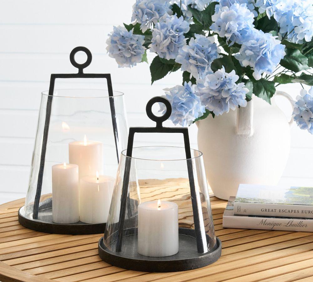 Pottery barn solar lantern deals